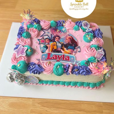 Small Sheet Cake (Single Layer)