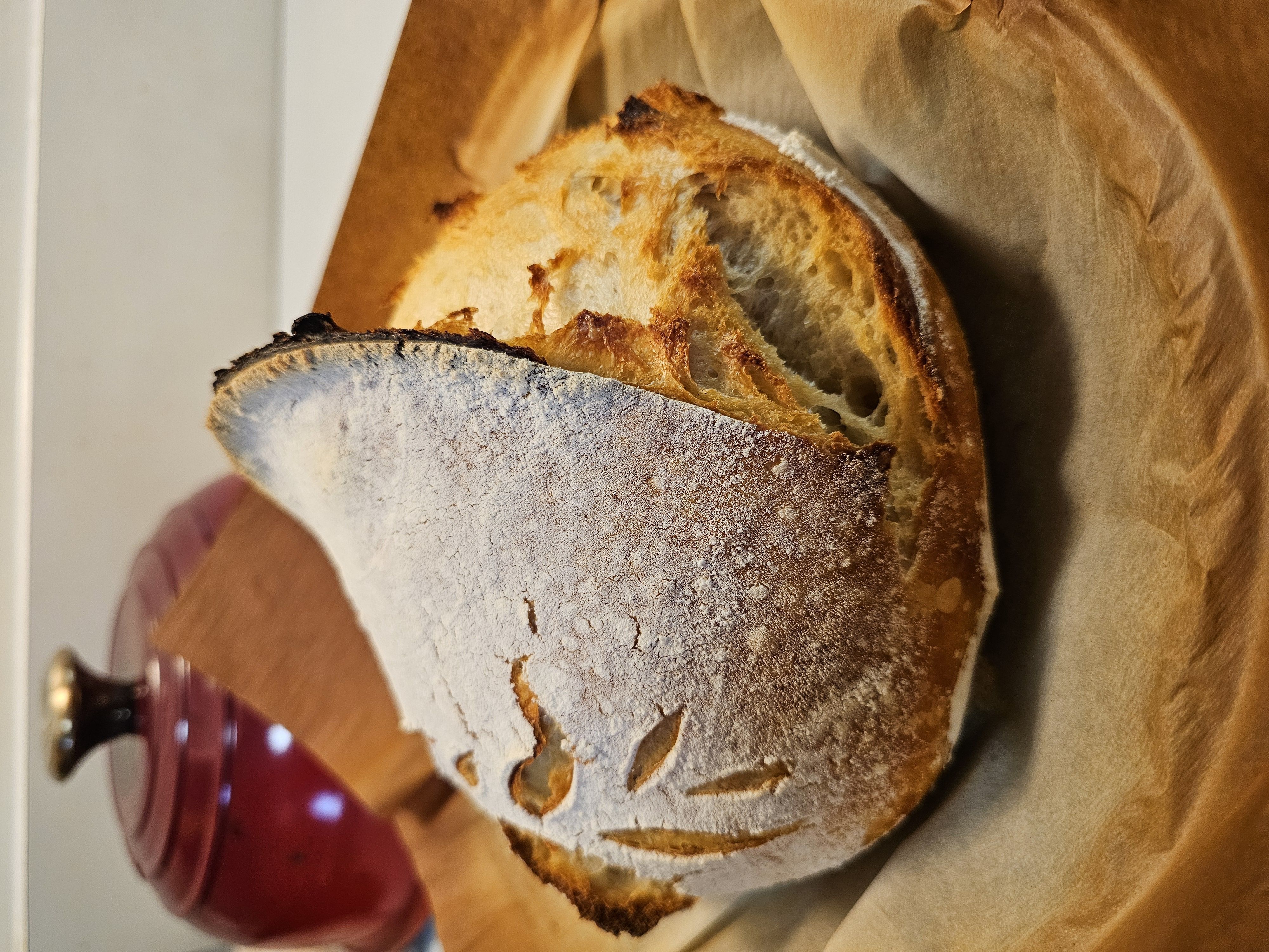 Rustic Sourdough Loaf