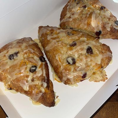 Orange Cranberry Scones 