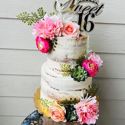 2 Tier Cakes Feeding 60
