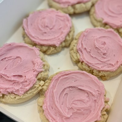 Frosted Sugar Cookies 