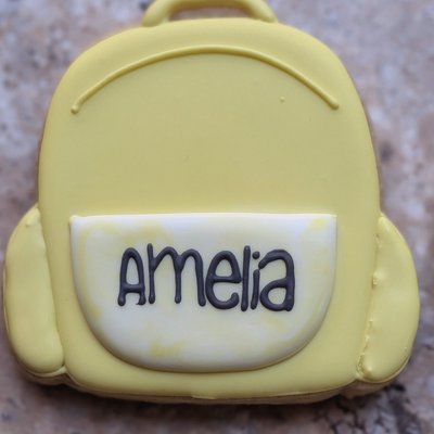 Back To School - Backpack - Yellow