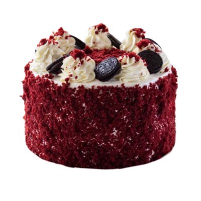 Red Velvet Oreo Pound Cake