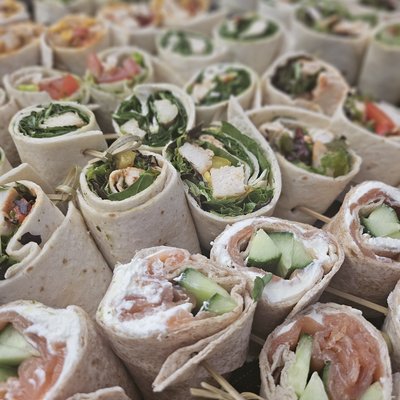 Large Party Mini Wrap Selection 