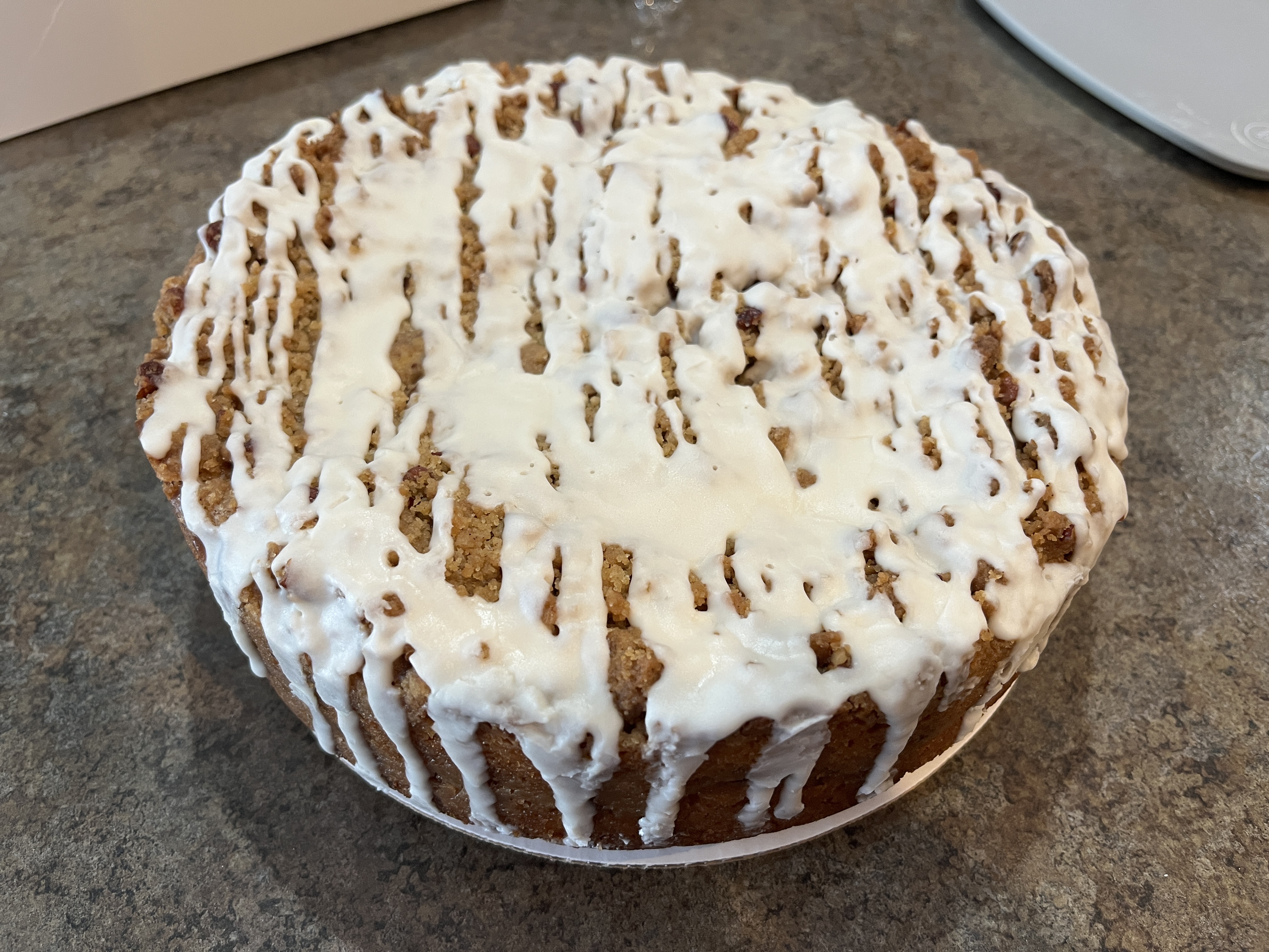 Classic Cinnamon Pecan Coffee Cake