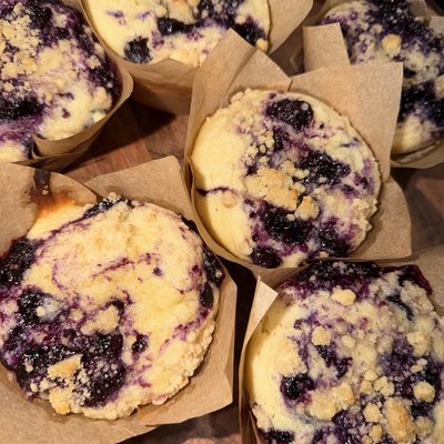 Blueberry Muffins- 4 Pack
