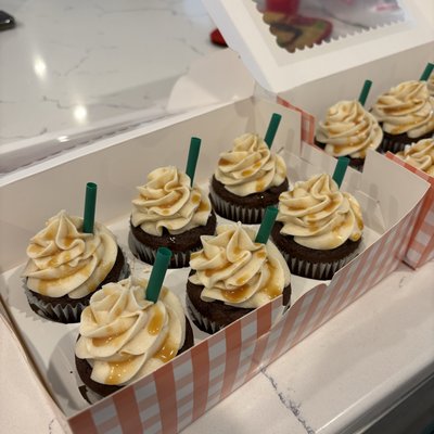 Caramel Latte Cupcakes