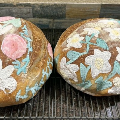 Painted or Fancy Sourdough 
