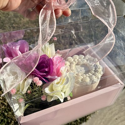 Flower Cake Box