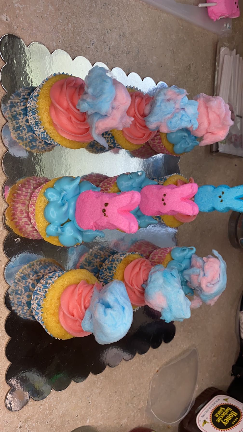 Gender Reveal Cupcakes 