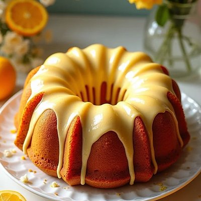 Lemon Poppy Seed Bundt Cake 