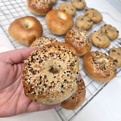Sourdough Bagels- Everything Seasoning (4 Pack)