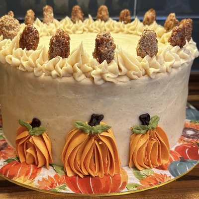 GF Pumpkin Patch Cake