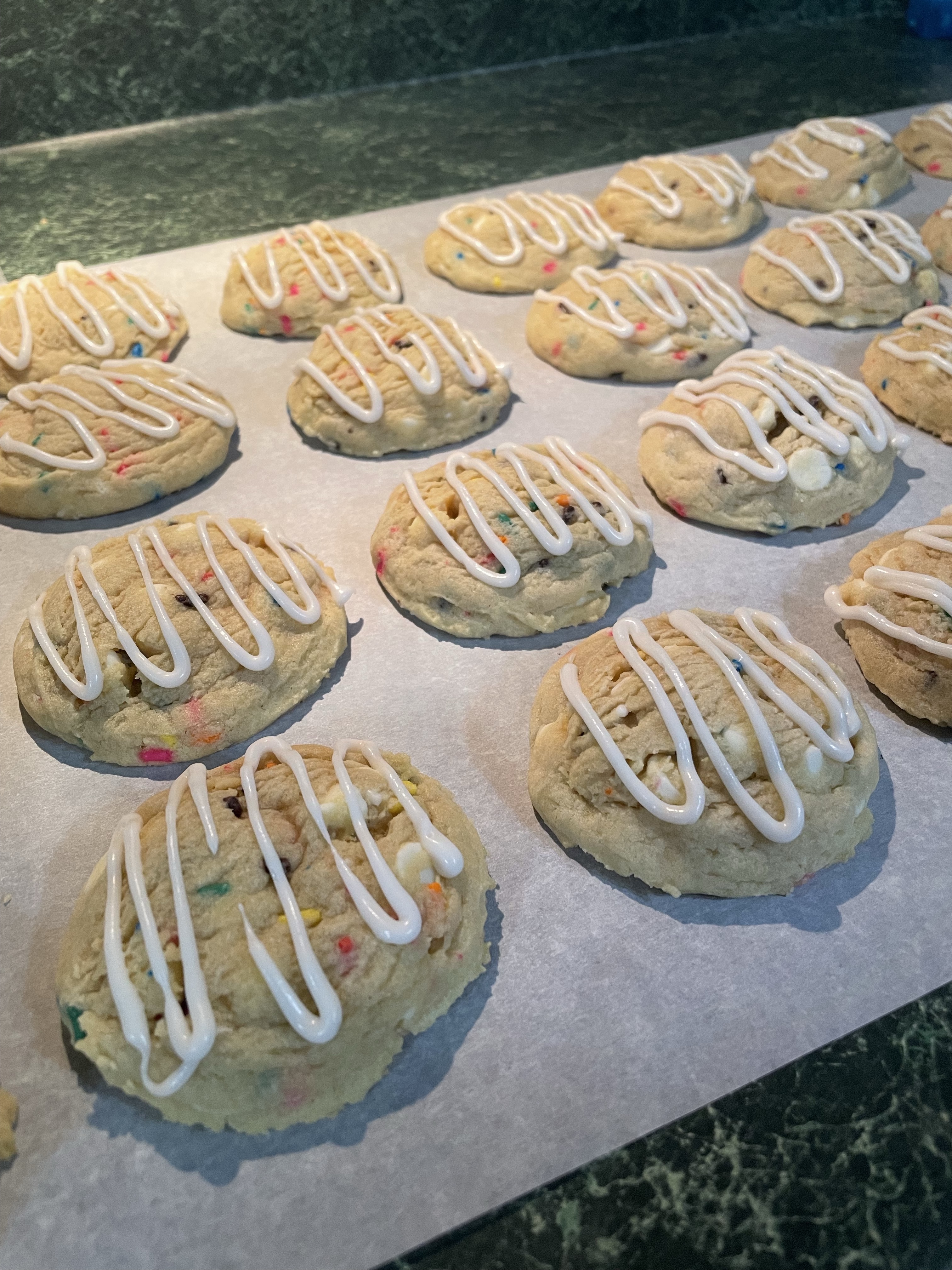 Birthday Cake Cookies
