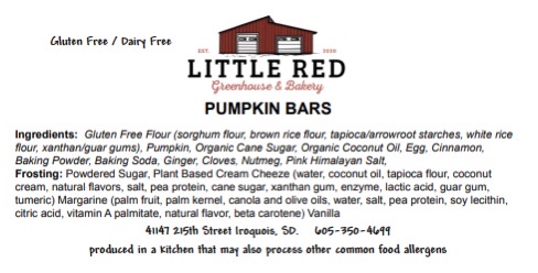 Pumpkin Bars
