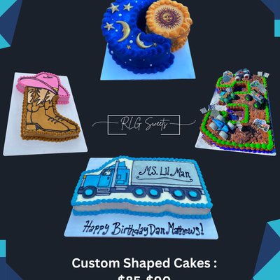 Custom Shaped Cakes 