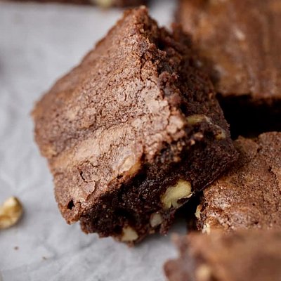 Fudge Walnut Brownies
