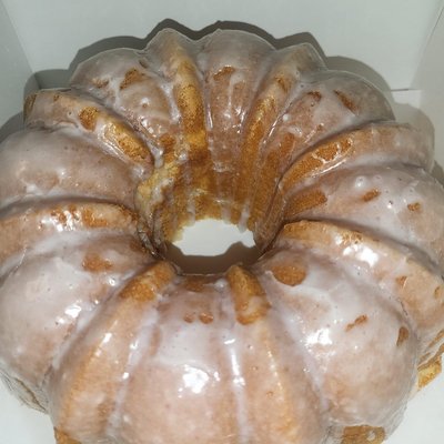 Glazed Lemon Pound cake 