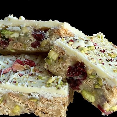 Pistachio Amareto Bars