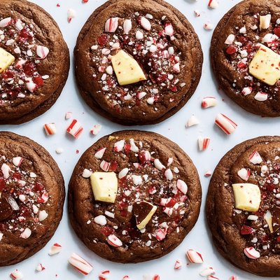 Double Chocolate Chip Peppermint Cookies (12)