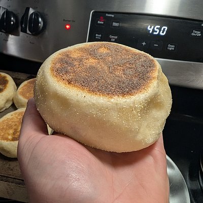 Sourdough English Muffins