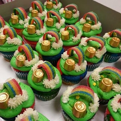 St.Patty Cupcakes