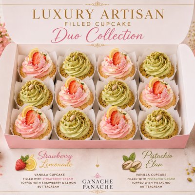 ✨ Luxury Artisan Cupcake Duo Collection
