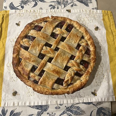 Bourbon Cherry Pie