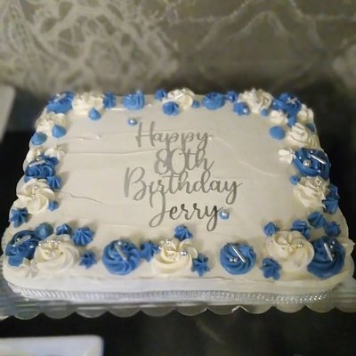 1/2 Sheet Cake