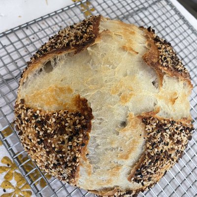 Everything Bagel Seasoning Sourdough 
