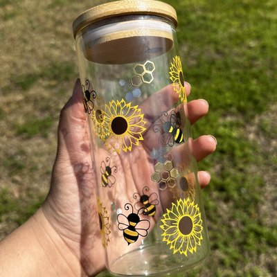 20 Oz Glass Cup