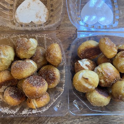 Cinnamon Sugar Sourdough Pretzel Bites (BOWL)
