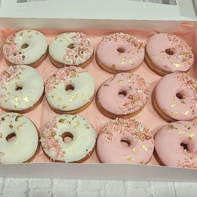 Chocolate Covered Donuts (Per Dozen)