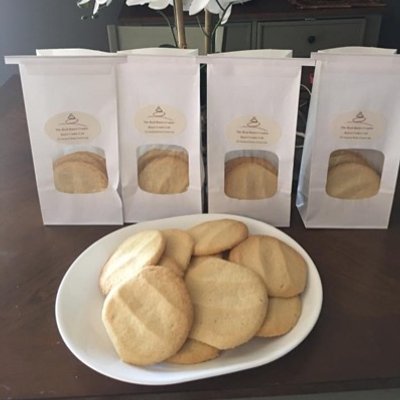 Butter Cookie Bags     3 Cookies In each Bag
