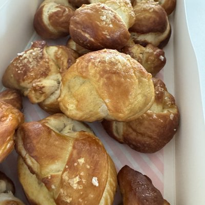 Sourdough Mini Pretzels