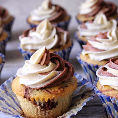 Marble Cupcakes