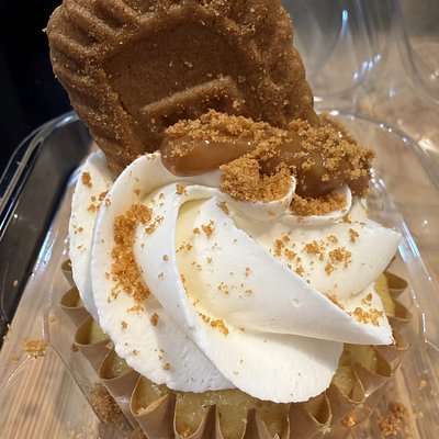 Cookie Butter Banana Pudding Cupcakes