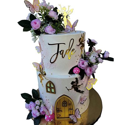 2 Tier Cake ( Serves 48/50) 