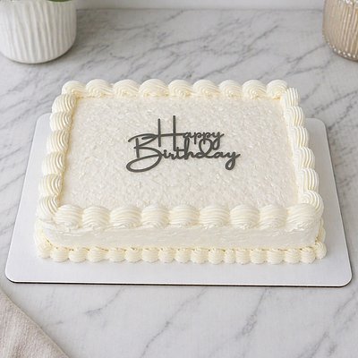 Coconut Cream Cake 