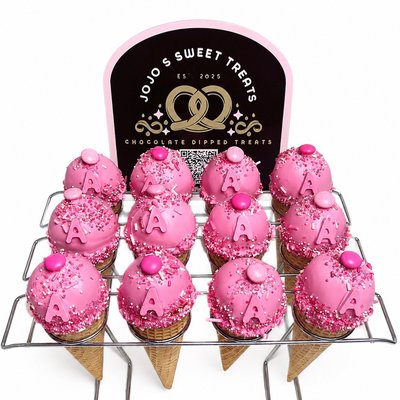 Sugar Cone Cake Pops