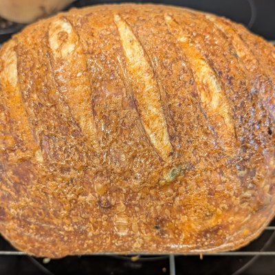 Cheddar Jalapeno Sourdough