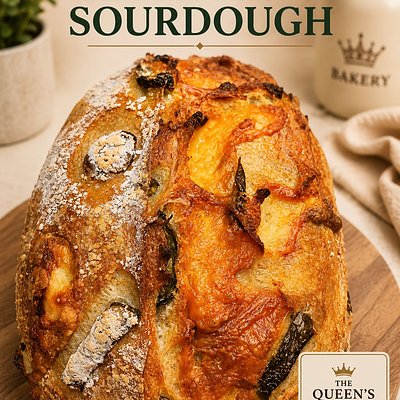 Jalapeño Cheddar Sourdough Bread