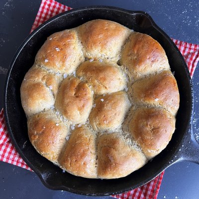 The “Free” Rolls (no milk, wheat, or eggs)