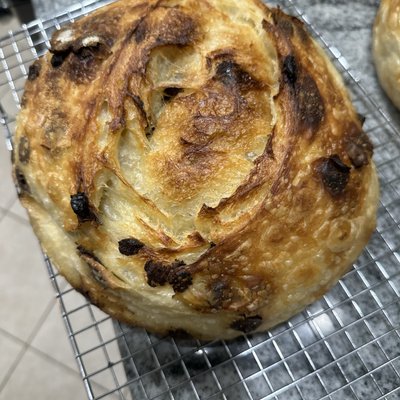 Chocolate Chip Croissant Loaf