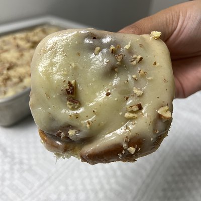 Pecan Pie Cinnamon Rolls 