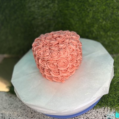 Rosette Cake 4x4in