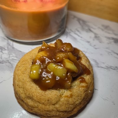 Salted Caramel Apple Cookie