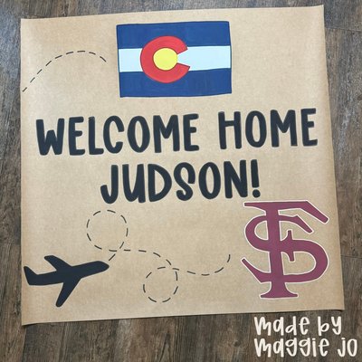 Welcome Home Banner