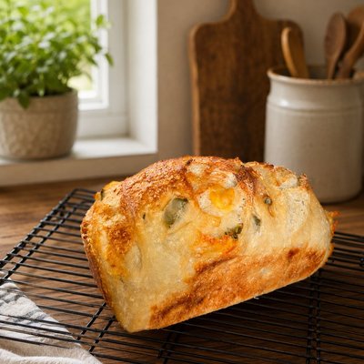 Jalapeño Gouda Sourdough