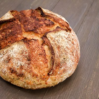 Italian & Parmesan Artisan Sourdough Boule 